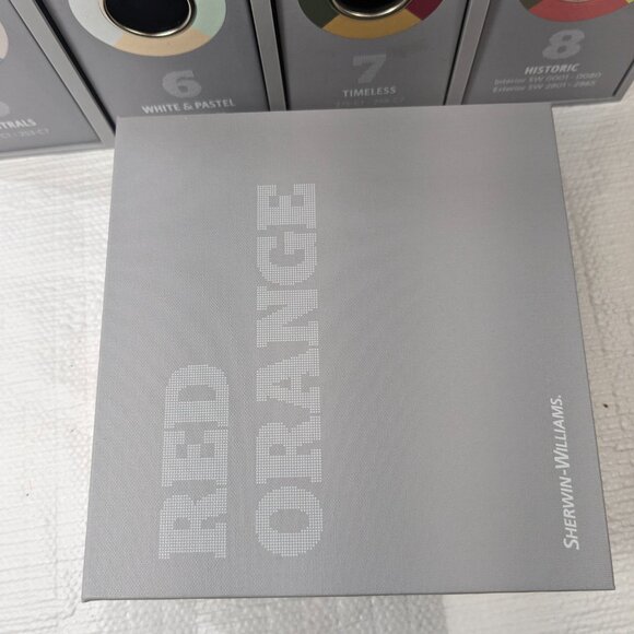 Sherwin Williams ColorSnap Portable Color Folio Paint Swatch Sample cube storage - Picture 5 of 13